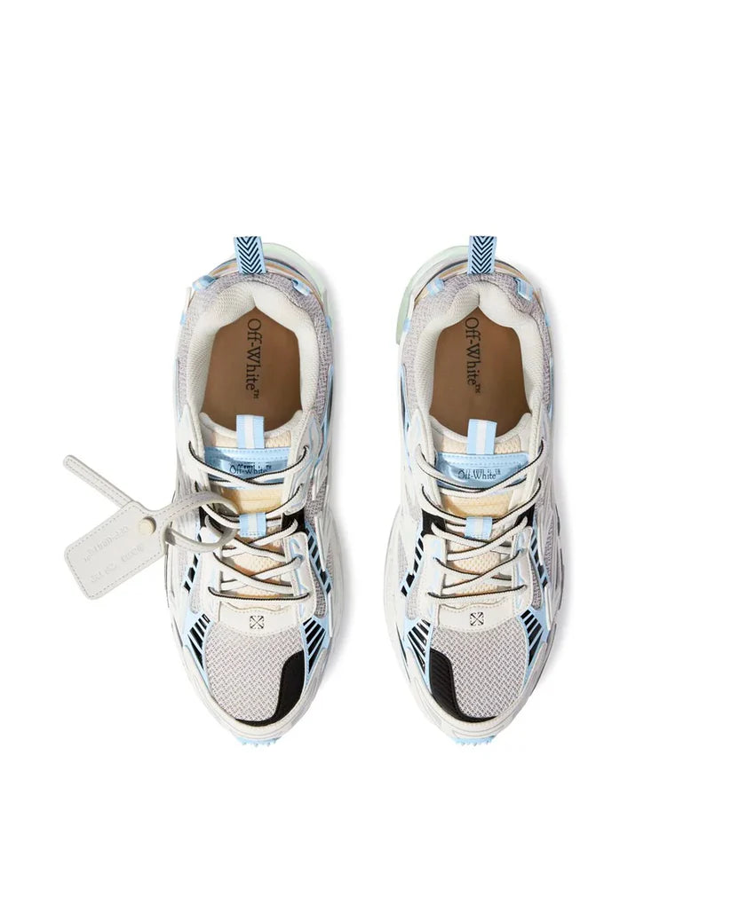 OFF-WHITE BE RIGHT BACK RUNNING 'WHITE LIGHT BLUE'