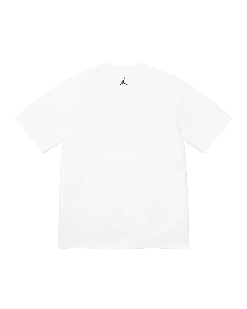 SUPREME x JORDAN BIGGIE SHORT SLEEVE T-SHIRT WHITE